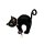 Folienballon Halloween - Black Cat*