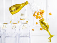 Cake Topper - HNY - Happy New Year gold