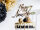 Cake Topper - HNY - Happy New Year gold