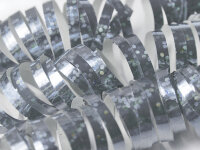 Luftschlangen silber holographic