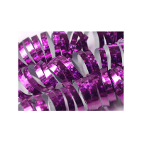 Luftschlangen violett holographic