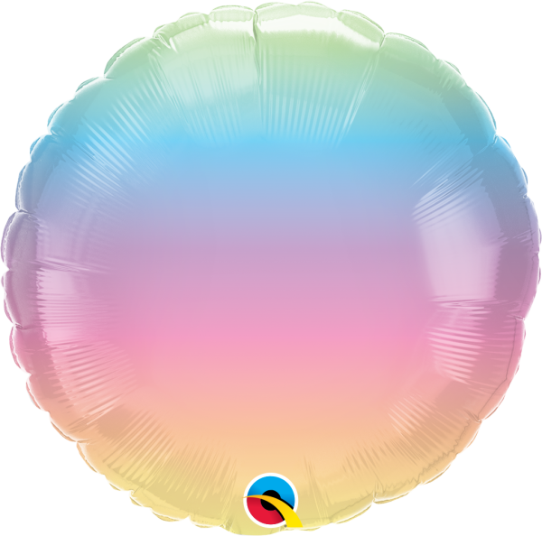 Folienballon Pastell Ombre