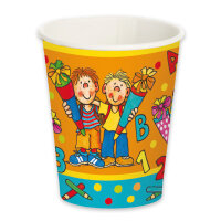 Pappbecher Einschulung - Schulanfang