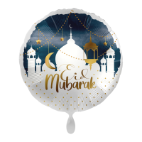 Folienballon Eid Mubarak Skyline