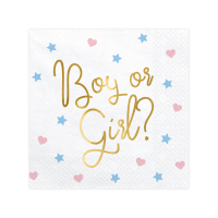 Servietten Babyshower Boy or Girl