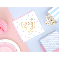 Servietten Babyshower Boy or Girl