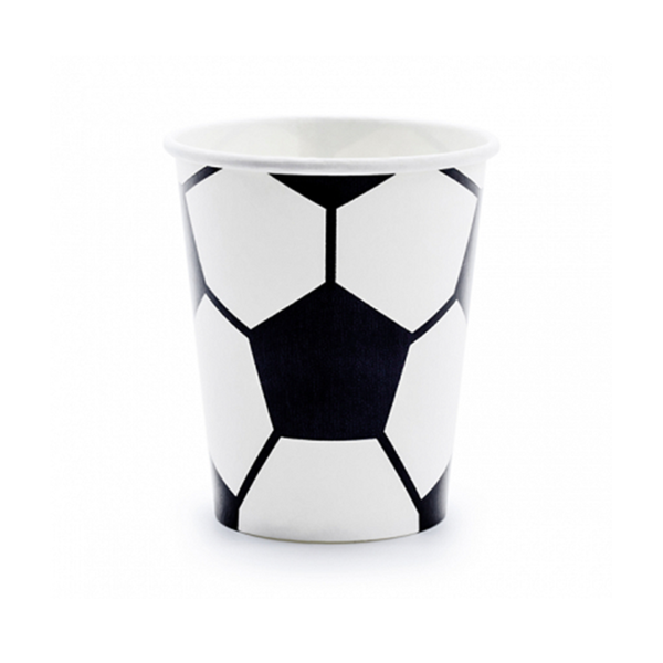 Pappbecher Fußball - 260ml
