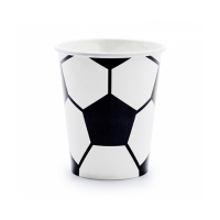 Pappbecher Fußball - 260ml