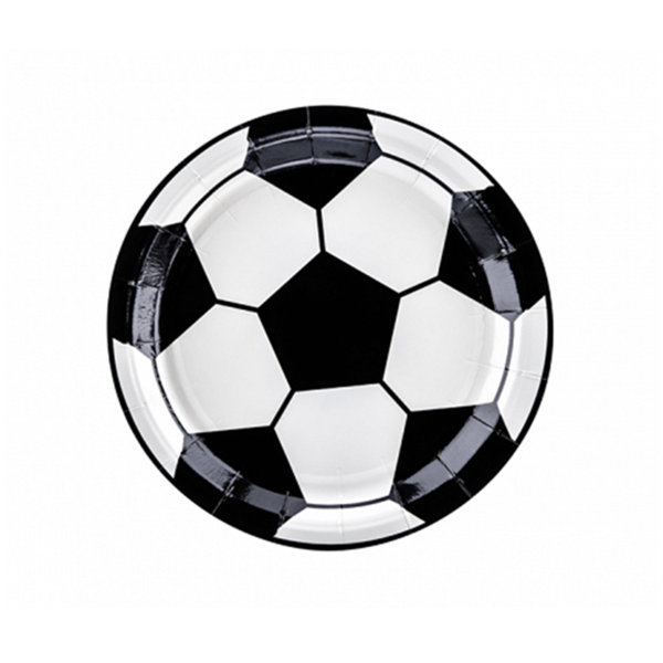Pappteller Fußball