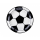 Pappteller Fußball