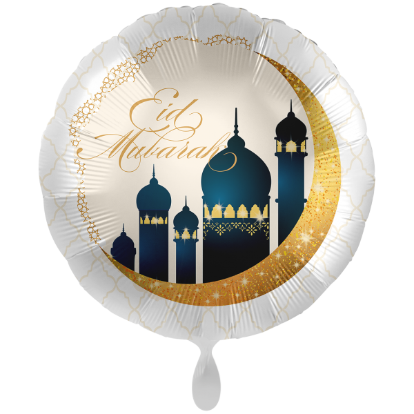 Folienballon Eid Mubarak Shining Moon groß