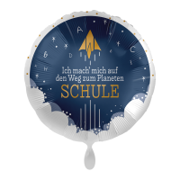 Folienballon Einschulung - Rakete