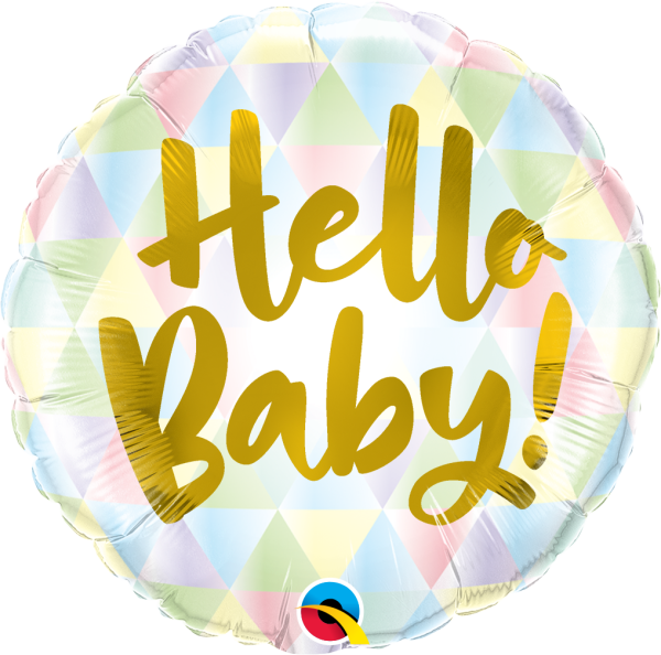 Folienballon Baby - Hello Baby!