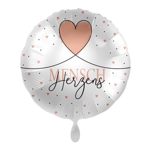 Folienballon Herzensmensch