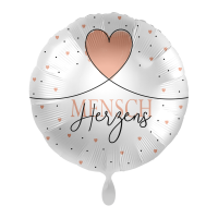 Folienballon Herzensmensch