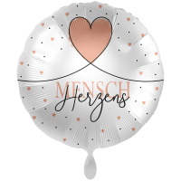 Folienballon Herzensmensch groß