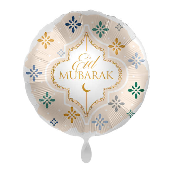 Folienballon Eid Mubarak Colorful