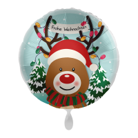 Folienballon Christmas Reindeer