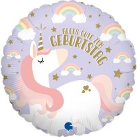 Folienballon Einhorn Alles Gute