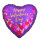Folienballon Happy Valentines Day Hearts & Arrows