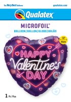 Folienballon Valentines Day Neon Glow
