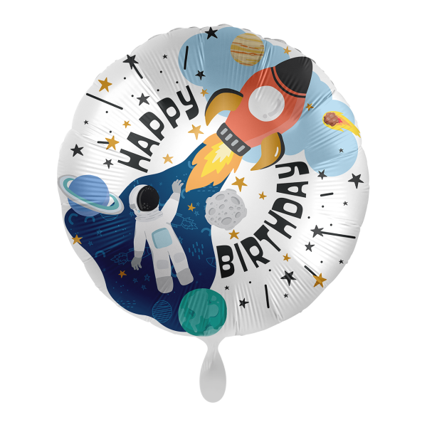 Folienballon Outer Space Birthday
