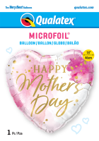 Folienballon HMD - Mother´s Day Pink Watercolor