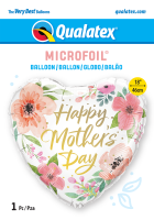 Folienballon HMD - Mothers Day Pink Floral