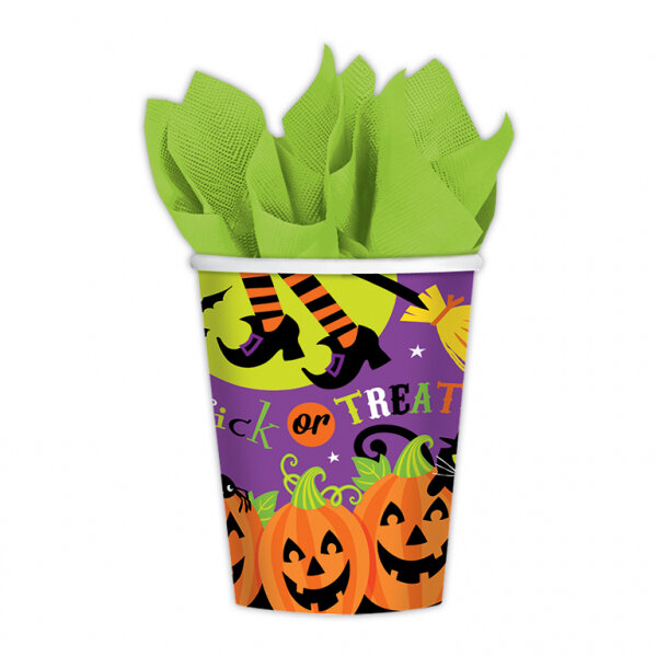 Pappbecher Halloween - Witchs Crew*