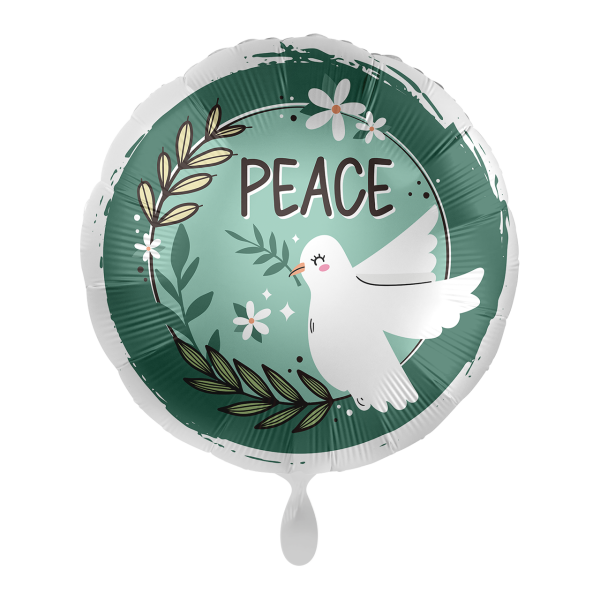 Folienballon Peace Dove