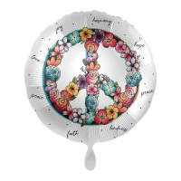 Folienballon Peace - Flower