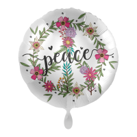 Folienballon Peace - Boho