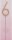 Wunderkerze Zahl 6 rosegold