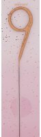 Wunderkerze Zahl 9 rosegold