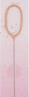 Wunderkerze Zahl 0 rosegold
