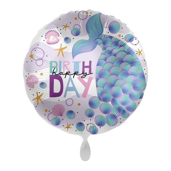 Folienballon Magical Mermaid Birthday