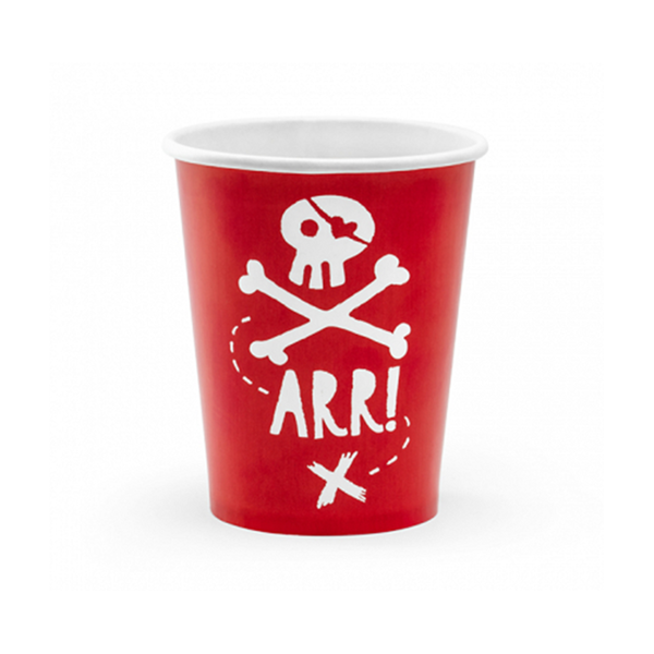 Pappbecher Pirates Party