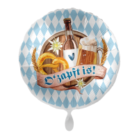 Folienballon Oktoberfest Ozapt is! blau