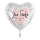 Folienballon Taufe - Alles Liebe rosa