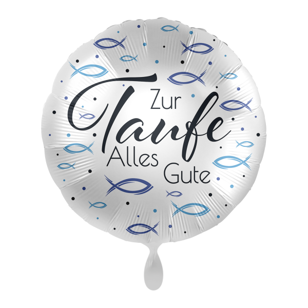 Folienballon Taufe - Fische