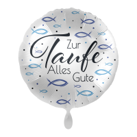 Folienballon Taufe - Fische