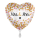Folienballon Dotty Love Mrs.& Mrs.
