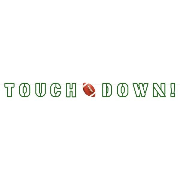 Bannergirlande Touchdown!
