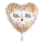 Folienballon Dotty Love Mr. & Mr.