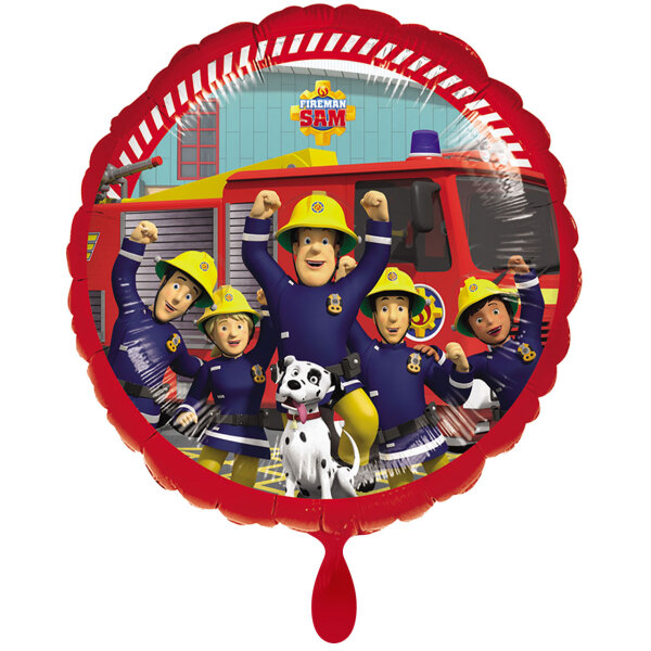 Folienballon Feuerwehrmann Sam