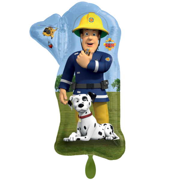Folienballon Feuerwehrmann Sam - Sam