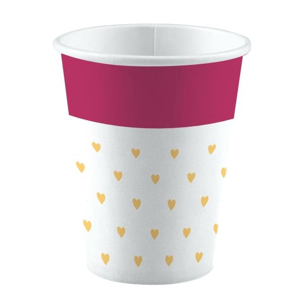Pappbecher Everyday Love Small hearts