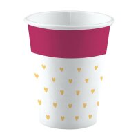 Pappbecher Everyday Love Small hearts