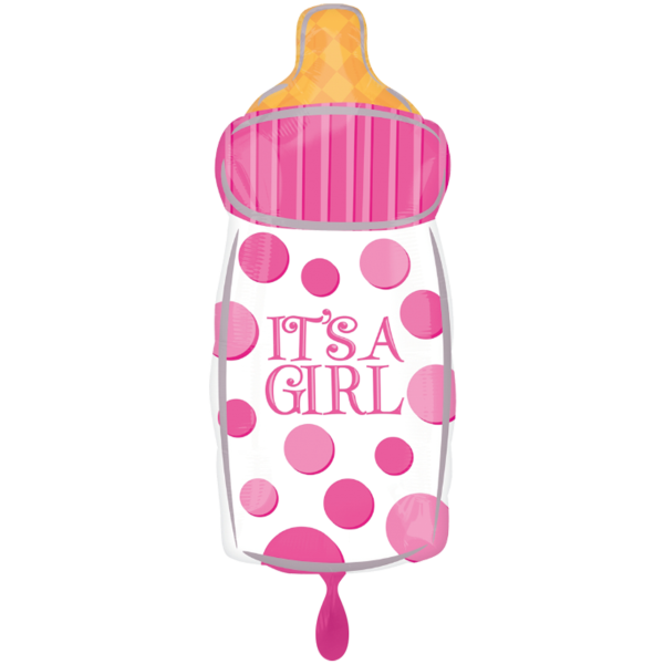 Folienballon Baby - Bottle Its a Girl