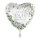 Folienballon Taufe - Glückwunsch zur